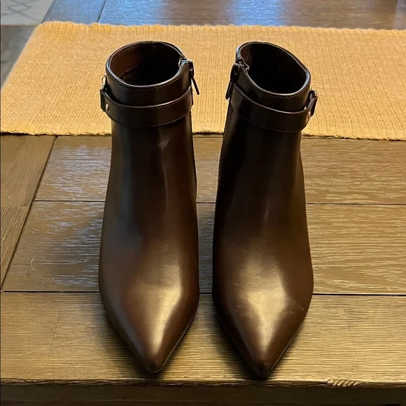 Charter Club Dark Brown Ankle Booties - Picture 2 of 3